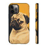 Pug Side Eye Phone Case Funny Dog Lover Gift