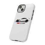 White C7 Z06 Phone Case for Chevy Vette Fans, Tough Cover