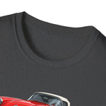 Red 1960 Corvette Convertible T-Shirt | Retro Classic Car Illustration