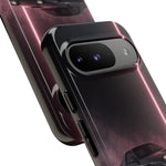 FC RX-7 Pink Neon Fog Column Tough Case