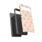 Pastel Swirl Lollipops Tough Case | Candy Pattern Phone Cover