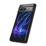 Neon Holographic Whale Phone Case | Tough Case