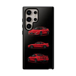 Red MR2 JDM Sports Car Phone Case Tough Multi View