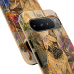 Guilty French Bulldog Phone Case, Confetti Watercolor Cover