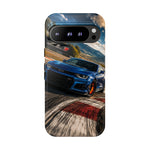 Track Day Modern Camaro ZL1 Tough Phone Case