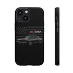 Z28 Camaro Phone Case Classic Muscle Car Patriotic Tough Cover Gift Art