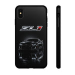 ZL1 Camaro phone case | tough phone case, black muscle car design