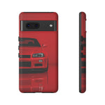 Red Skyline Phone Case, R34 GTR 90s JDM Legend Tough Cover for Men Gift