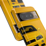 Yellow Skyline Phone Case, R34 GTR 90s JDM Legend Tough Cover for Men Gift