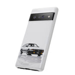 White AE86 Phone Case, JDM Drift Icon Tough Cover