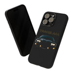 Dark 1998 Trans Am Front View Muscle Car Tough Phone Case Gift