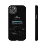 1961 Galaxie Classic Car Phone Case | Vintage Automotive Illustration