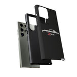1970 Camaro Z28 White Silhouette Tough Phone Case Cover Gift