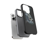 Tarpon Fishing Phone Case, Saltwater Portrait Black Cover, Gift