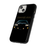 Dark 1998 Trans Am Front View Muscle Car Tough Phone Case Gift