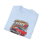 1961 300G Convertible Classic Car T-Shirt – Vintage Red Muscle Car Graphic