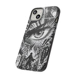 Manga Speed Lines Art Tough Phone Case