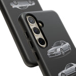 Silver Prelude Sports Coupe Tough Phone Case for JDM Fans