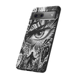 Manga Speed Lines Art Tough Phone Case