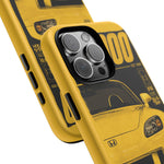 S2000 Spa Yellow Retro 90s JDM Car Tough Phone Case