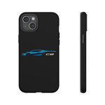 Rapid Blue C8 Phone Case for Chevy Fans, Tough Protective Cover