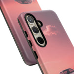 White FD RX-7 Blush Pink Sky Tough Case
