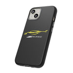 Yellow C8 Z06 Phone Case for Chevy Fans, Tough Protective Cover
