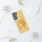 Orange Tabby Loaf Kawaii Chibi Pet Cat Art Tough Phone Case