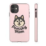 Pomsky Mom Phone Case | Cute Dog Illustration