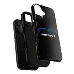 Blue C8 ZR1 Phone Case for Supercar Enthusiasts