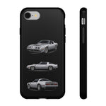 Silver Trans Am Classic Muscle Car Phone Case Tough Multi View Print