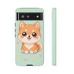 Shiba Inu Kawaii Chibi Smile Pet Dog Art Tough Phone Case