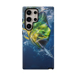 Mahi Mahi Phone Case, Saltwater Fishing Strike Tough Cover for Men