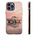 1957 Chevy Bel Air Blush Cream Tough Phone Case for Classic Car Fans