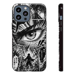 Manga Speed Lines Art Tough Phone Case