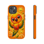 Sun Conure Kawaii Citrus Art Tough Phone Case