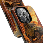 Land Cruiser FJ40 Classic 4x4 Red Rock Canyon Art Tough Phone Case
