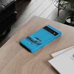 RX-7 Cyan Studio Phone Case Studio Color Match Car Art