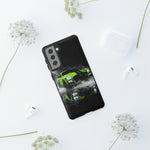 Lime Green 2022 GT500 Phone Case, Smoke Studio Reflection Cover