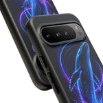 Neon Holographic Whale Phone Case | Tough Case