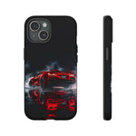 Z06 C8 Phone Case, Red Smoke Studio Reflection Cover