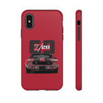 1969 Z28 Red Front View Muscle Car Tough Phone Case