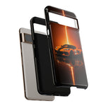 Z06 C8 Phone Case, Orange Racing Livery Studio Cover