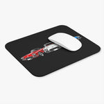 1961 Corvette Red White Blue Classic Chevy Sports Car Artwork Gaming Mouse Pad