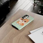 Shiba Inu Kawaii Chibi Smile Pet Dog Art Tough Phone Case