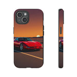Red C4 ZR-1 King of the Hill Art Tough Phone Case