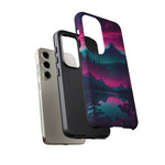 2 Rounds Canada Retina Artwork Vaporwave Phone Case – Landscape Aesthetic