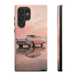 1957 Chevy Bel Air Blush Cream Tough Phone Case for Classic Car Fans