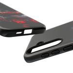 Z06 C8 Phone Case, Red Smoke Studio Reflection Cover