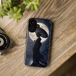 Geisha Parasol Moonlight Art Tough Phone Case